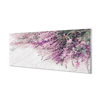 Glasbilder Platten blumen