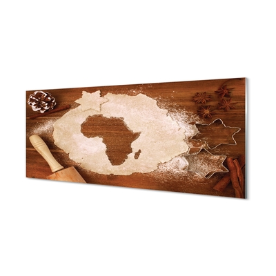 Glasbilder Küchenrolle afrika