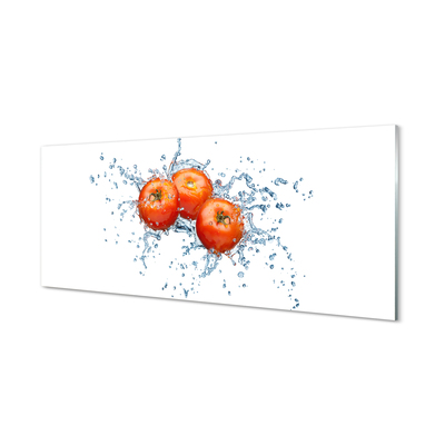 Glasbilder Tomaten wasser