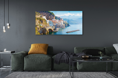Glasbilder Seeschiffe aus italien küste