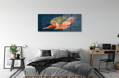 Glasbilder Kunst geflügelten engel