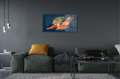 Glasbilder Kunst geflügelten engel