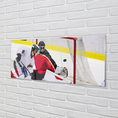 Glasbilder Das gateway-hockey