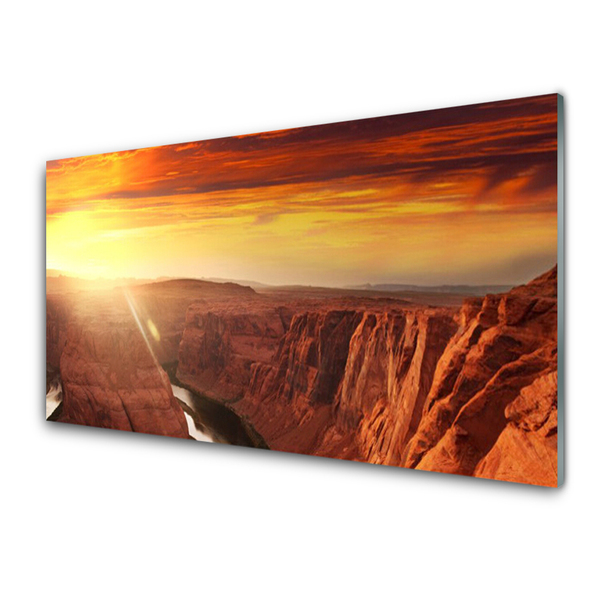 Glasbilder Grand Canyon Landschaft