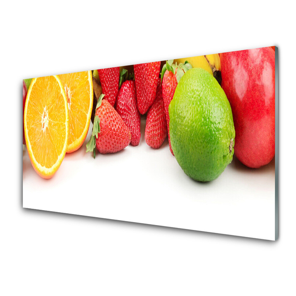 Glasbilder Früchte Küche