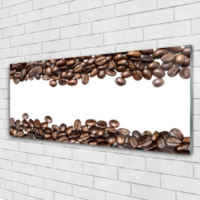 Glasbilder Kaffeebohnen Küche