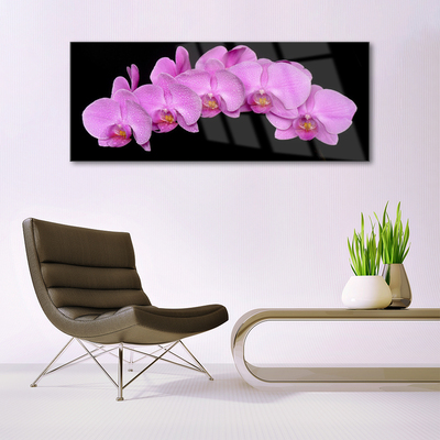 Glasbilder Blumen Pflanzen