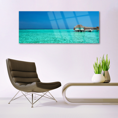 Glasbilder Meer Landschaft