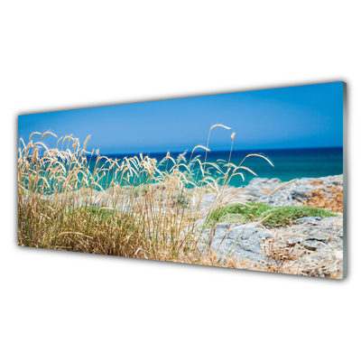 Glasbilder Strand Landschaft
