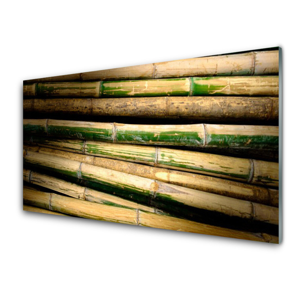 Glasbilder Bambus Pflanzen