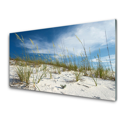 Glasbilder Strand Landschaft