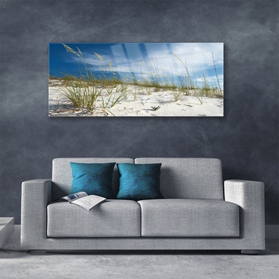 Glasbilder Strand Landschaft