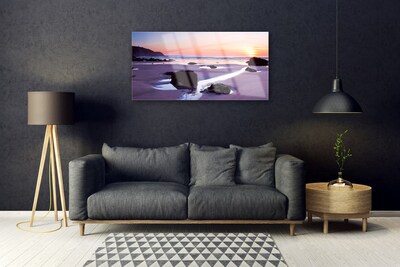 Druck auf Glas Strand Landschaft