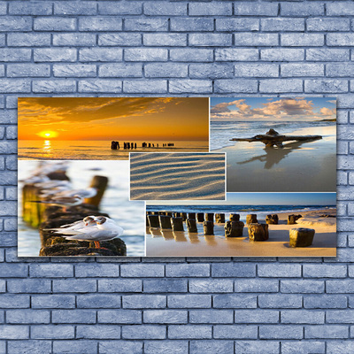 Druck auf Glas Meer Strand Landschaft