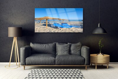 Druck auf Glas Strand Landschaft