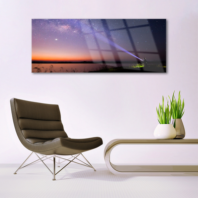 Druck auf Glas Himmel Meer Landschaft