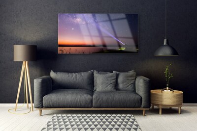 Druck auf Glas Himmel Meer Landschaft