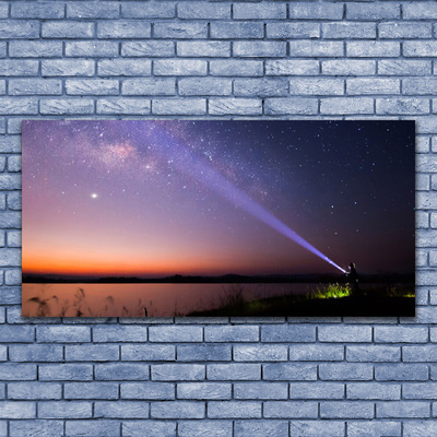 Druck auf Glas Himmel Meer Landschaft