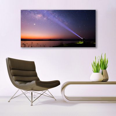 Druck auf Glas Himmel Meer Landschaft
