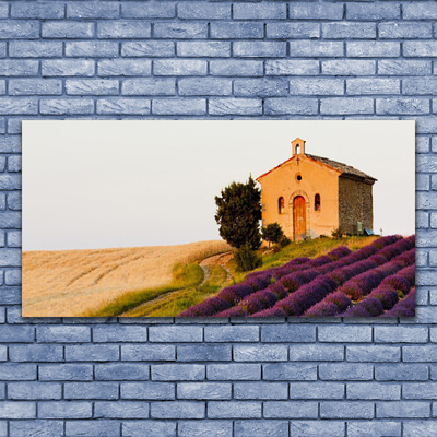 Druck auf Glas Acker Landschaft