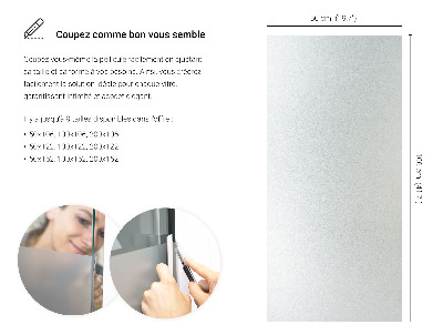 Sichtschutzfolie Fenster lichtdurchlässig