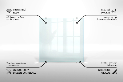 Glas Küchenpaneel transparentes