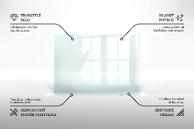 Glas Küchenpaneel transparentes