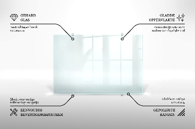 Glas Küchenpaneel transparentes