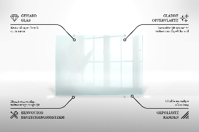 Glas Küchenpaneel transparentes