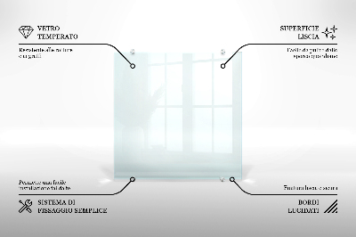 Glas Küchenpaneel transparentes
