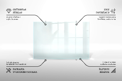 Glas Küchenpaneel transparentes
