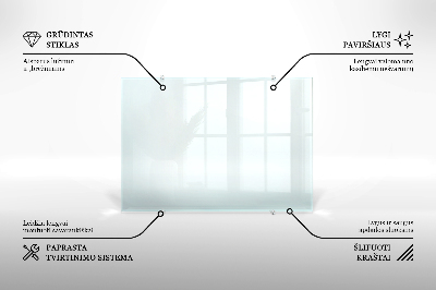 Glas Küchenpaneel transparentes