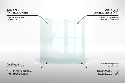Glas Küchenpaneel transparentes