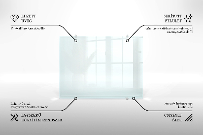 Glas Küchenpaneel transparentes