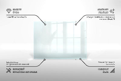 Glas Küchenpaneel transparentes