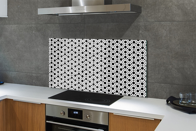 Küchenrückwand spritzschutz Hexagone