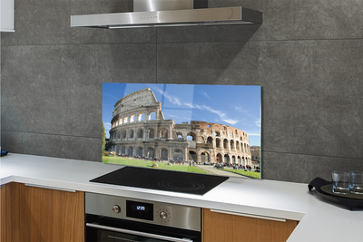 Küchenrückwand spritzschutz Rom colosseum