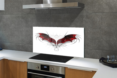Küchenrückwand spritzschutz Drachenflügel