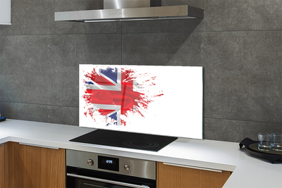 Küchenrückwand spritzschutz Die flagge von großbritannien