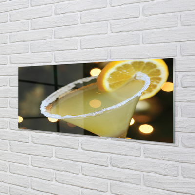 Küchenrückwand spritzschutz Zitrone cocktail