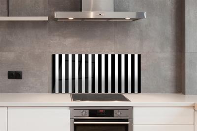 Küchenrückwand spritzschutz Geometrische streifen