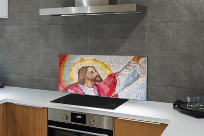 Küchenrückwand spritzschutz Jesus-mosaik