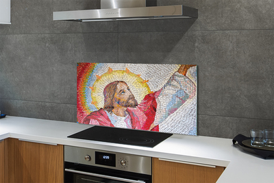 Küchenrückwand spritzschutz Jesus-mosaik