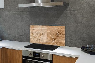 Küchenrückwand spritzschutz Holzmaserung plank