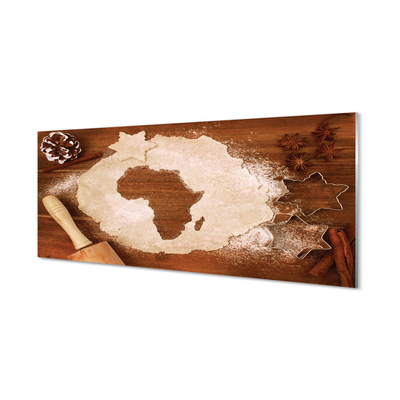 Küchenrückwand spritzschutz Küchenrolle afrika