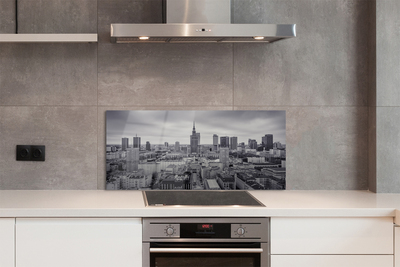 Küchenrückwand spritzschutz Panorama von warschau
