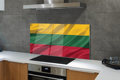 Küchenrückwand spritzschutz Flagge von litauen