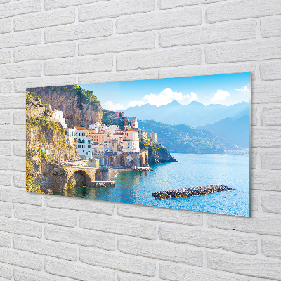 Küchenrückwand spritzschutz Seeschiffe aus italien küste