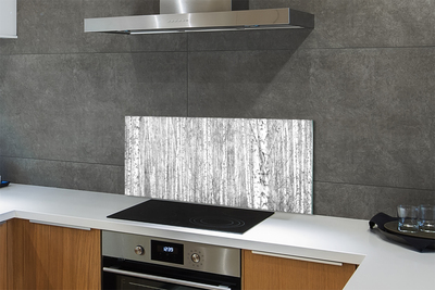 Küchenrückwand spritzschutz Schwarz-weiß-wald