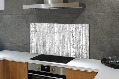 Küchenrückwand spritzschutz Schwarz-weiß-wald